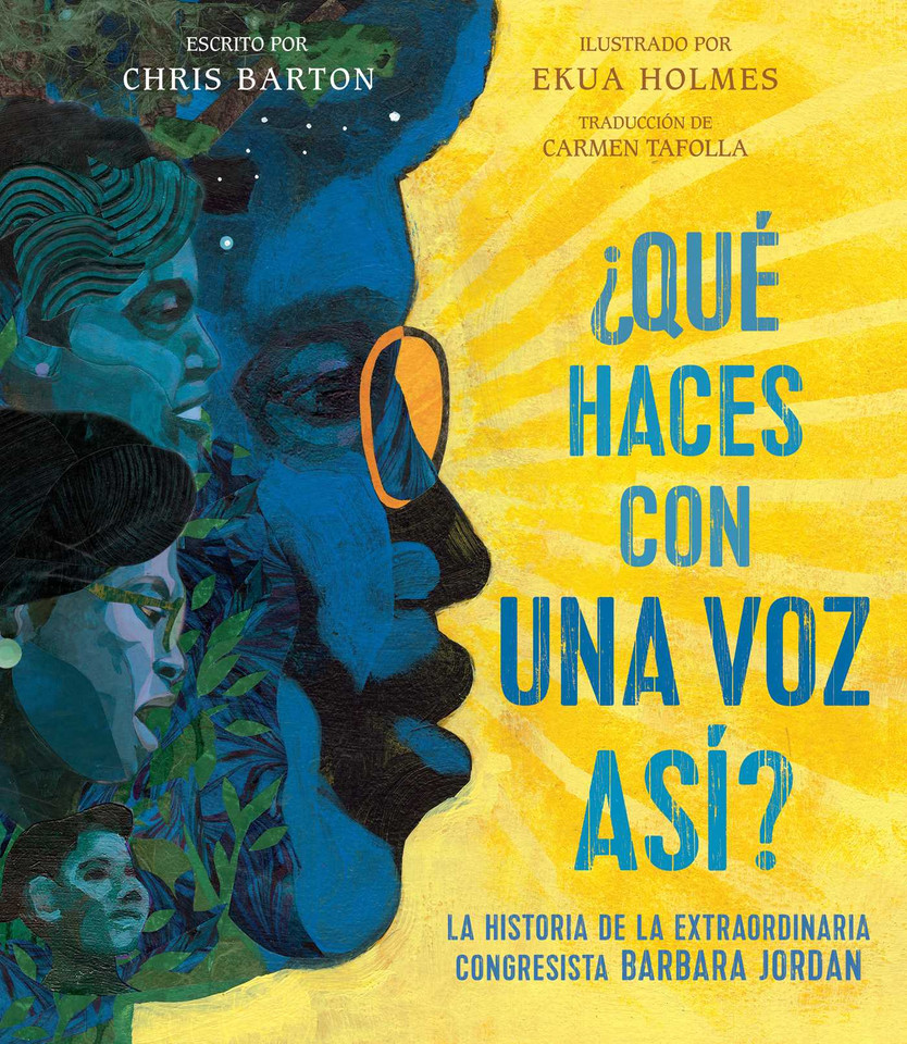 ¿Qué haces con una voz así? (What Do You Do with a Voice Like That?): La historia de la extraordinaria congresista Barbara Jordan book cover by Chris Barton