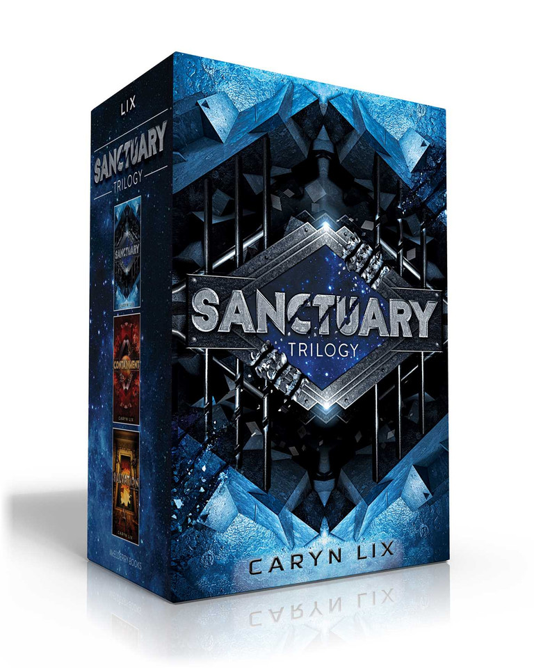 Sanctuary Trilogy (Boxed Set): Sanctuary; Containment; Salvation (A Sanctuary Novel) book cover by Caryn Lix