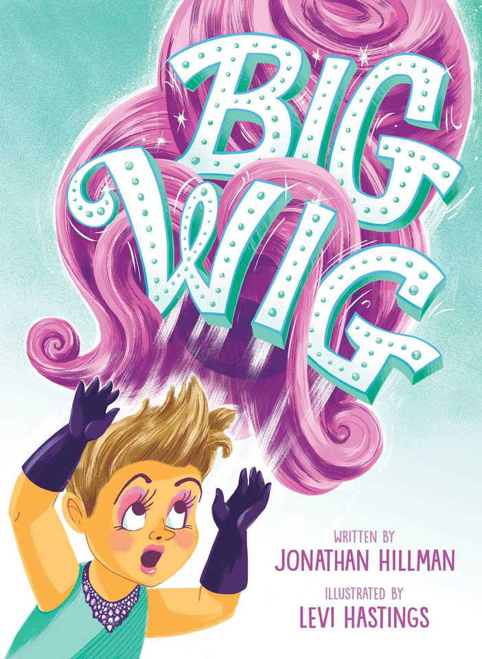 Big Wig book cover by Jonathan Hillman