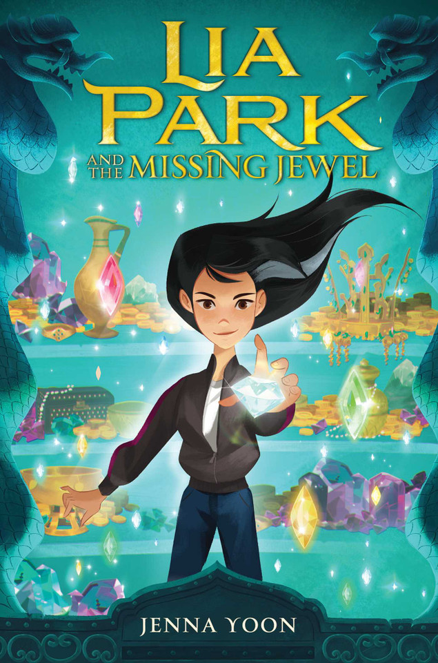 Lia Park and the Missing Jewel (Lia Park) book cover by Jenna Yoon