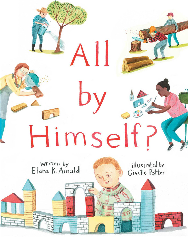 All by Himself? book cover by Elana K. Arnold