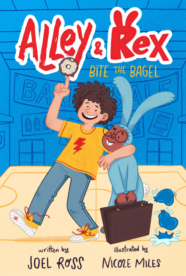 Bite the Bagel (Alley & Rex) book cover by Joel Ross