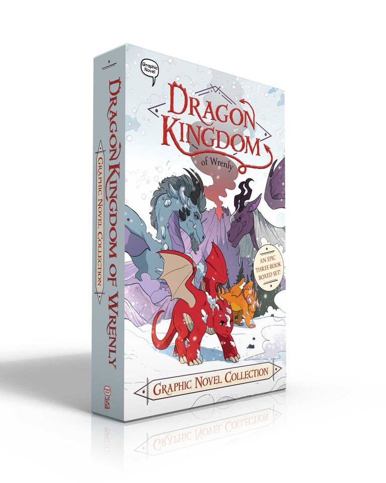 Dragon Kingdom of Wrenly Graphic Novel Collection (Boxed Set): The Coldfire Curse; Shadow Hills; Night Hunt (Dragon Kingdom of Wrenly) book cover by Jordan Quinn