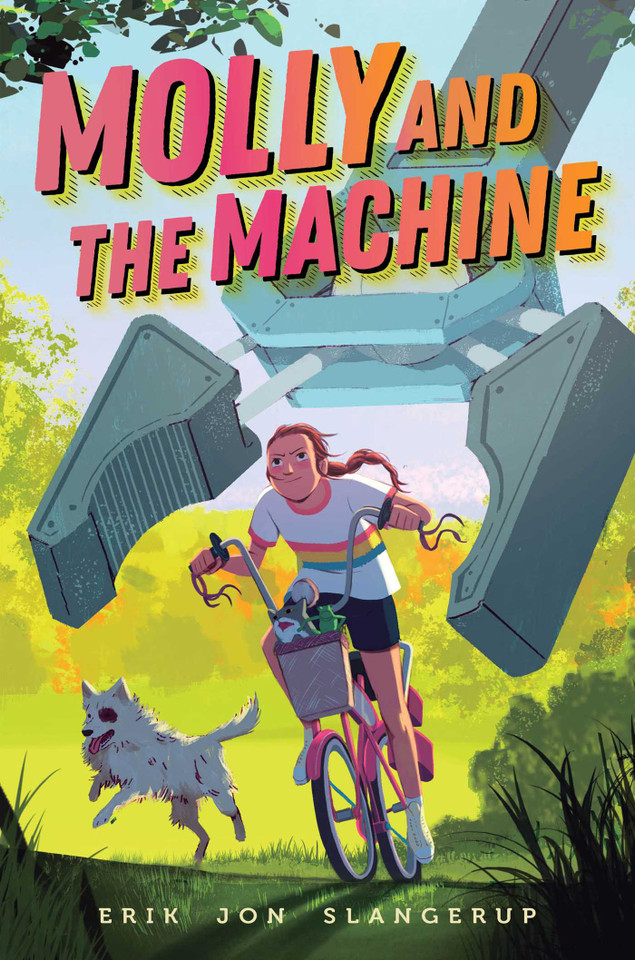 Molly and the Machine (Far Flung Falls) book cover by Erik Jon Slangerup