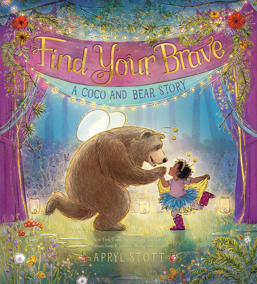 Find Your Brave: A Coco and Bear Story (The Coco and Bear Series) book cover by Apryl Stott