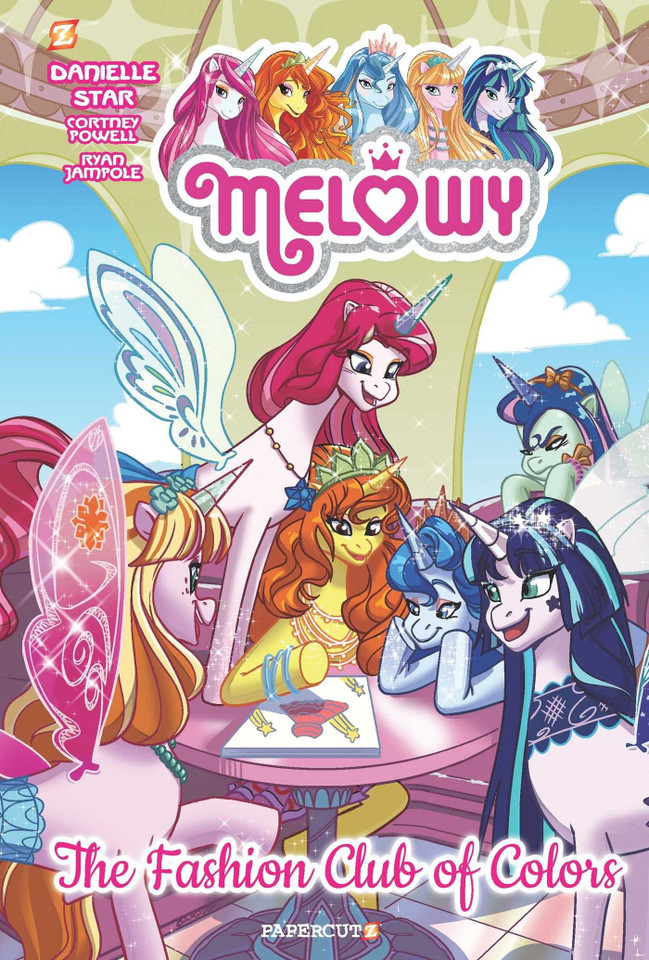 Melowy Vol. 2: The Fashion Club of Colors (Melowy) book cover by Cortney Faye Powell