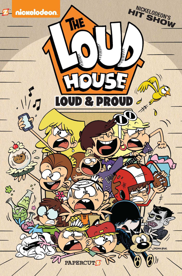 The Loud House #6: Loud and Proud (The Loud House) book cover by The Loud House Creative Team