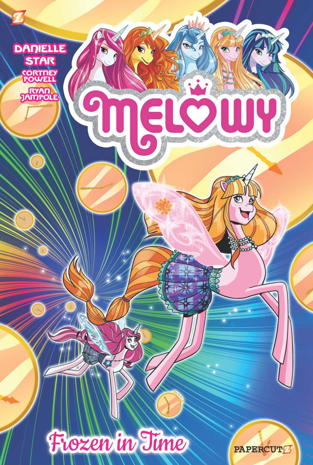 Melowy Vol. 4: Frozen in Time (Melowy) book cover by Danielle Star