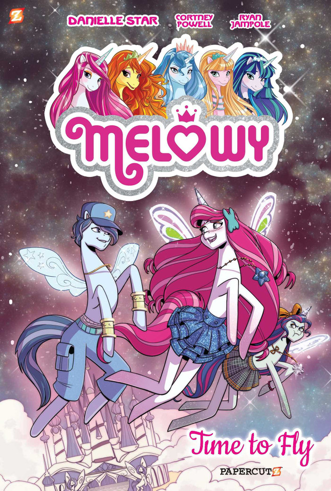 Melowy Vol. 3: Time to Fly (Melowy) book cover by Cortney Faye Powell