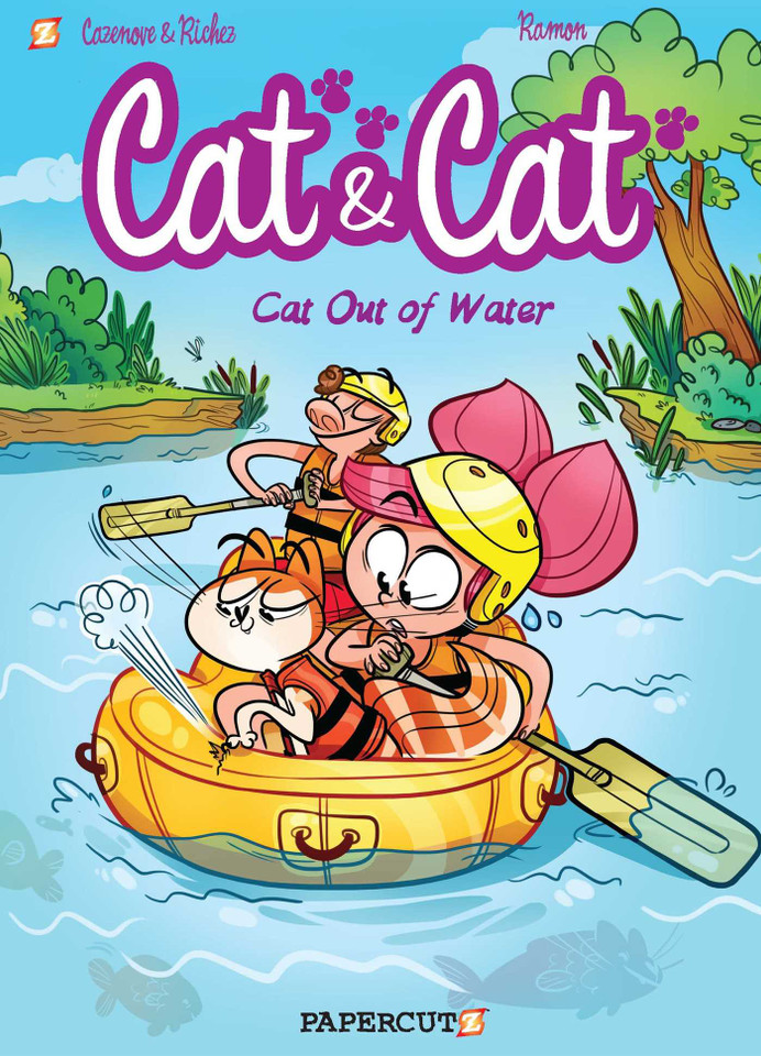 Cat and Cat #2: Cat Out of Water (Cat & Cat) book cover by Christophe Cazenove