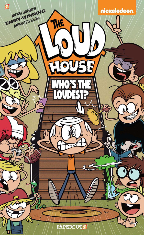 The Loud House #11: Who's The Loudest? (The Loud House) book cover by The Loud House Creative Team