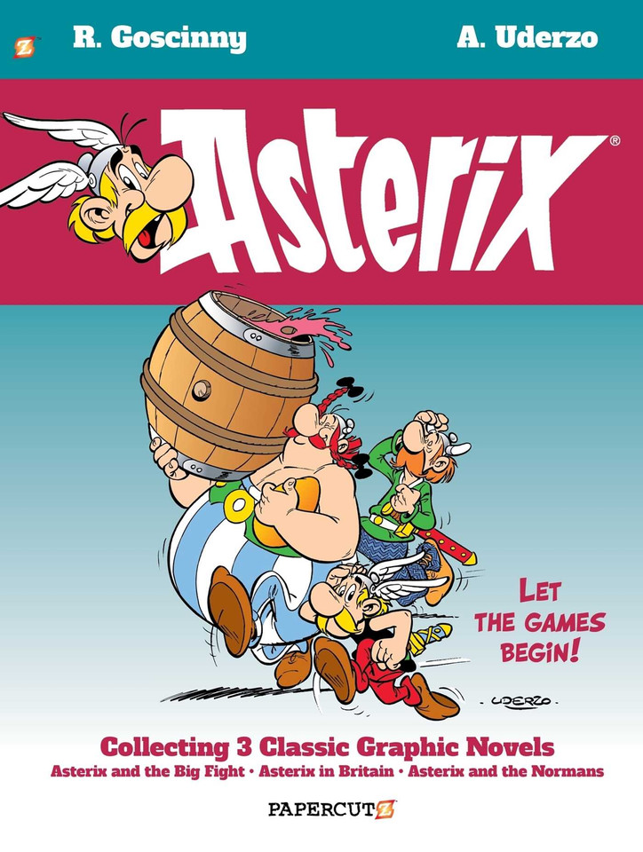 Asterix Omnibus Vol. 3: Collects Asterix and the Big Fight, Asterix in Britain, and Asterix and the Normans (Asterix Omnibus) book cover by René Goscinny, Albert Uderzo