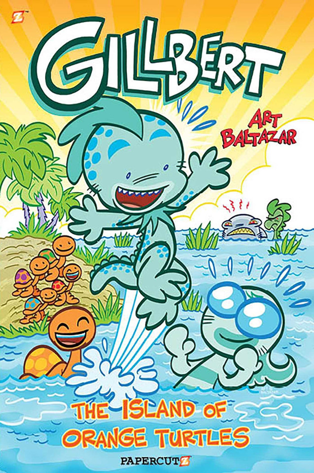 Gillbert #4: The Island of the Orange Turtles (Gillbert) book cover by Art Baltazar