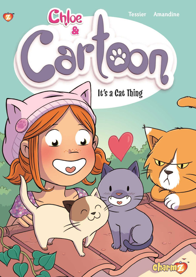 Chloe & Cartoon Vol. 2: It's a Cat Thing (Chloe & her cat) book cover by Greg Tessier