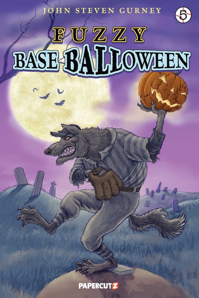 Fuzzy Baseball Vol. 5: Baseballoween (Fuzzy Baseball) book cover by John Steven Gurney