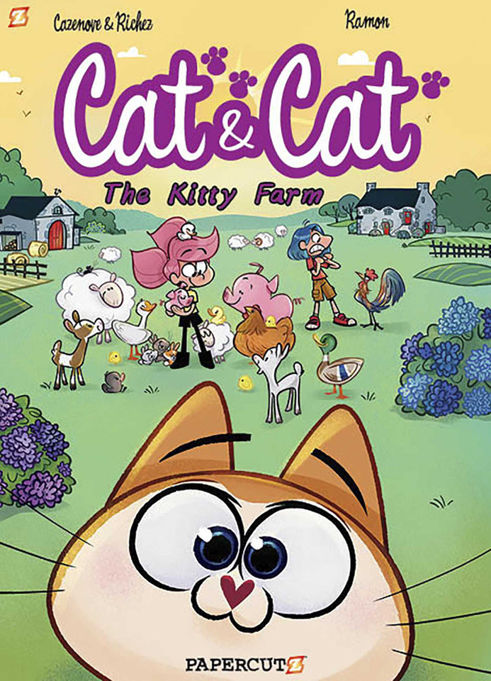 Cat and Cat #5: Kitty Farm (Cat & Cat) book cover by Christophe Cazenove, Herve Richez