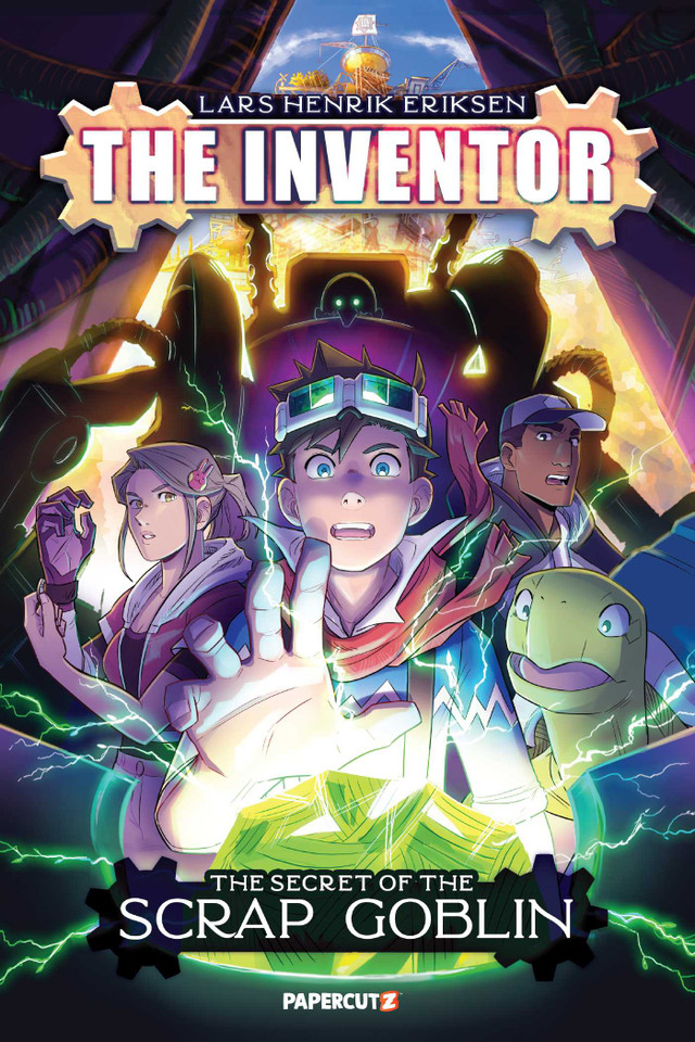 The Inventor Vol. 2: The Secret of the Scrap Goblin book cover by Lars Henrik  Eriksen
