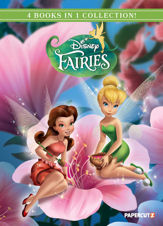 Disney Fairies 4 in 1 Vol. 3 (Disney Fairies) book cover by The Disney Comics Group