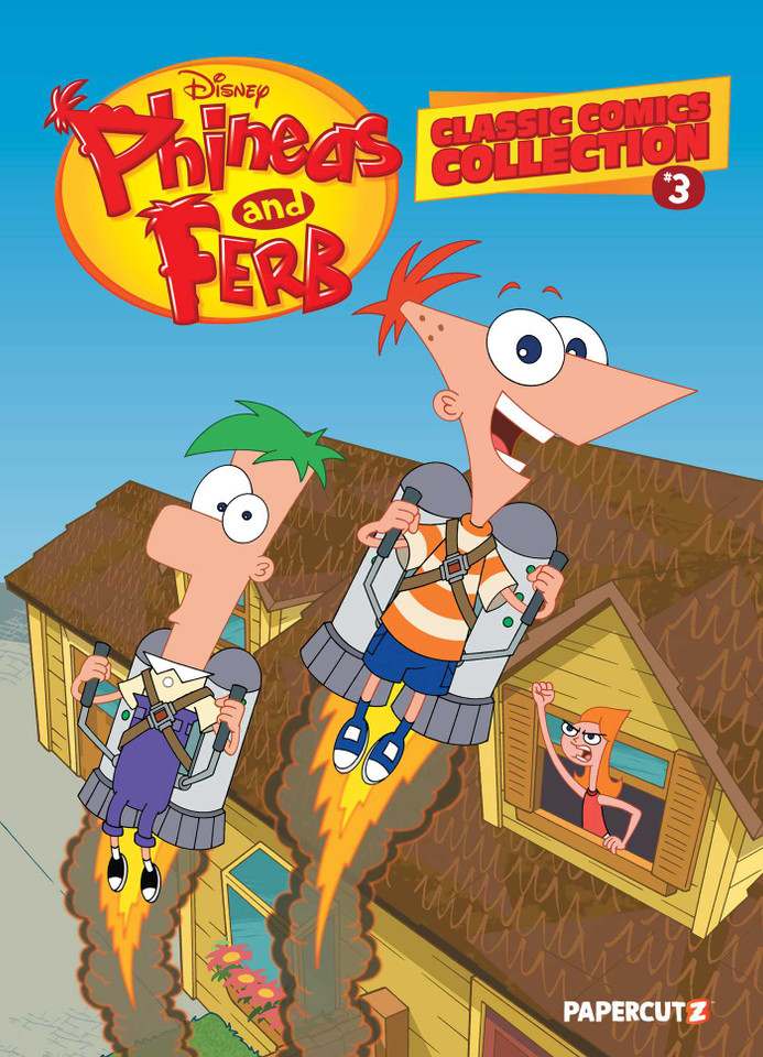 Disney Phineas and Ferb Classic Comics Collection Vol. 3 (Phineas and Ferb Classic Comics Collection) book cover by The Disney Comics Group