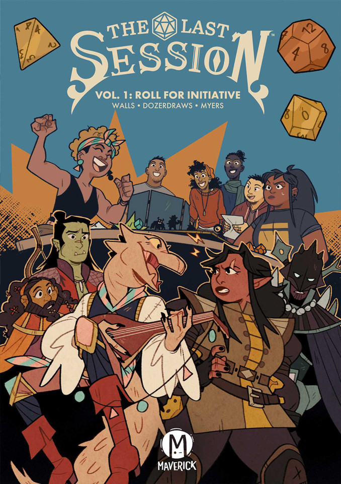 The Last Session Vol. 1: Roll For Initiative book cover by Jasmine Walls