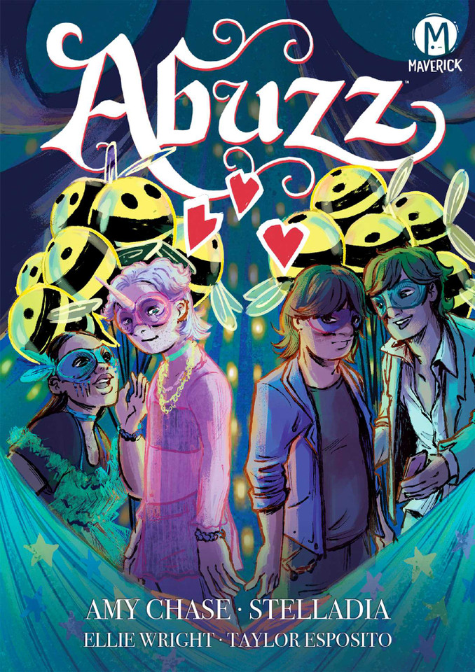 Abuzz book cover by Amy Chase