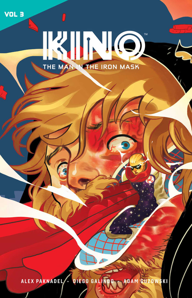 KINO Vol. 3: The Man in the Iron Mask book cover by Alex Paknadel