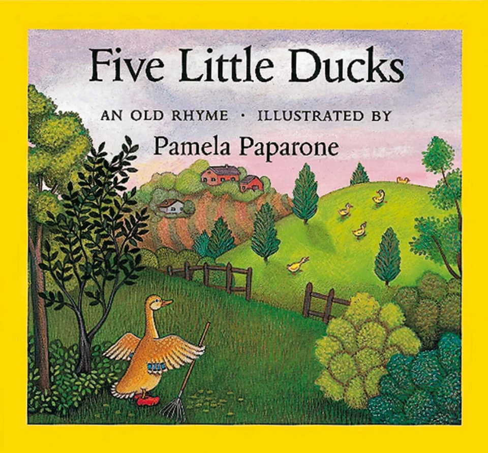 Five Little Ducks book cover by Pamela Paparone