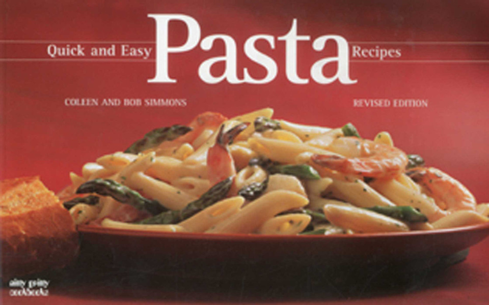 Quick And Easy Pasta Recipes (Nitty Gritty Cookbooks) book cover by Coleen Simmons, Bob Simmons