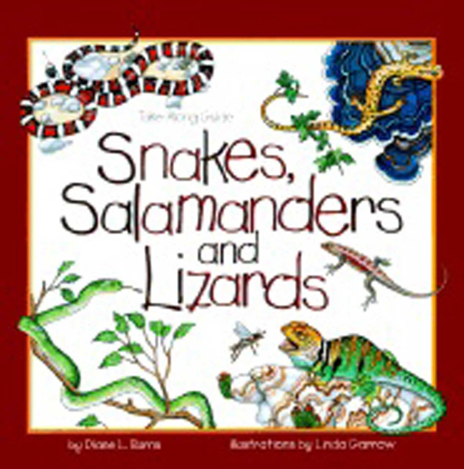 Snakes, Salamanders & Lizards (Take Along Guides) book cover by Diane Burns