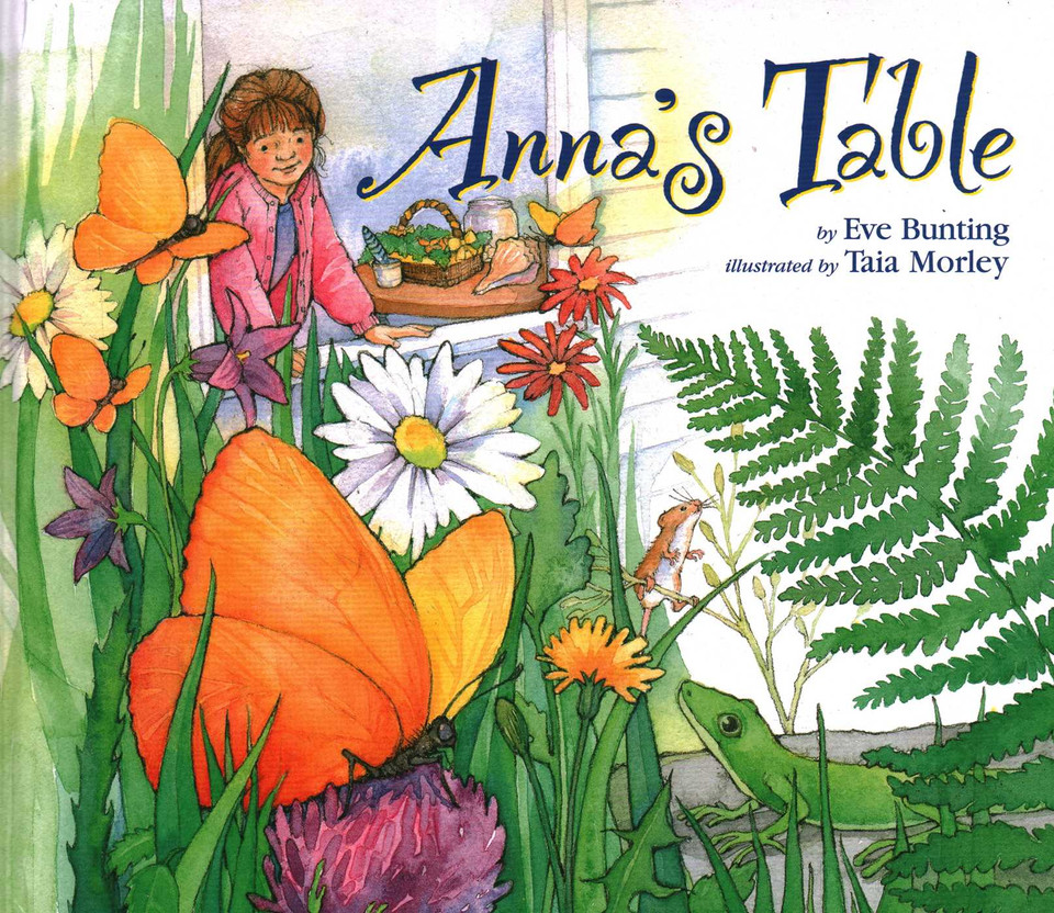 Anna's Table book cover by Eve Bunting
