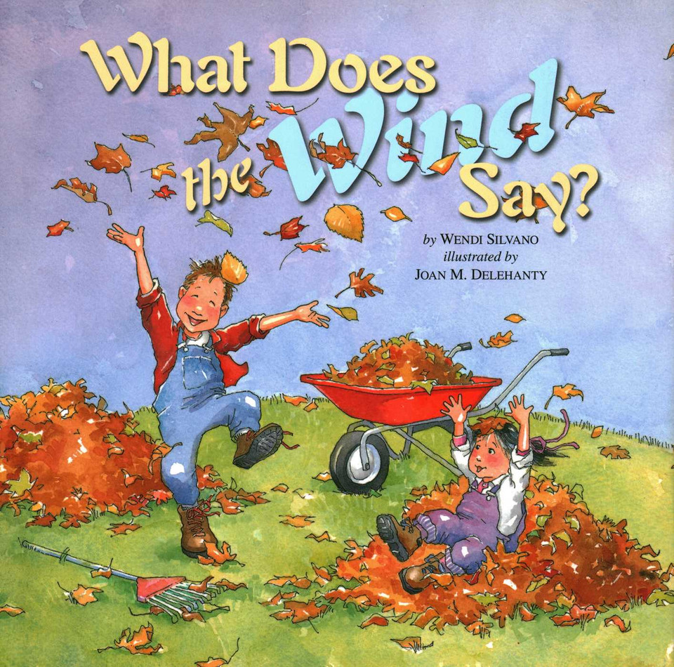 What Does The Wind Say? book cover by Wendi Silvano