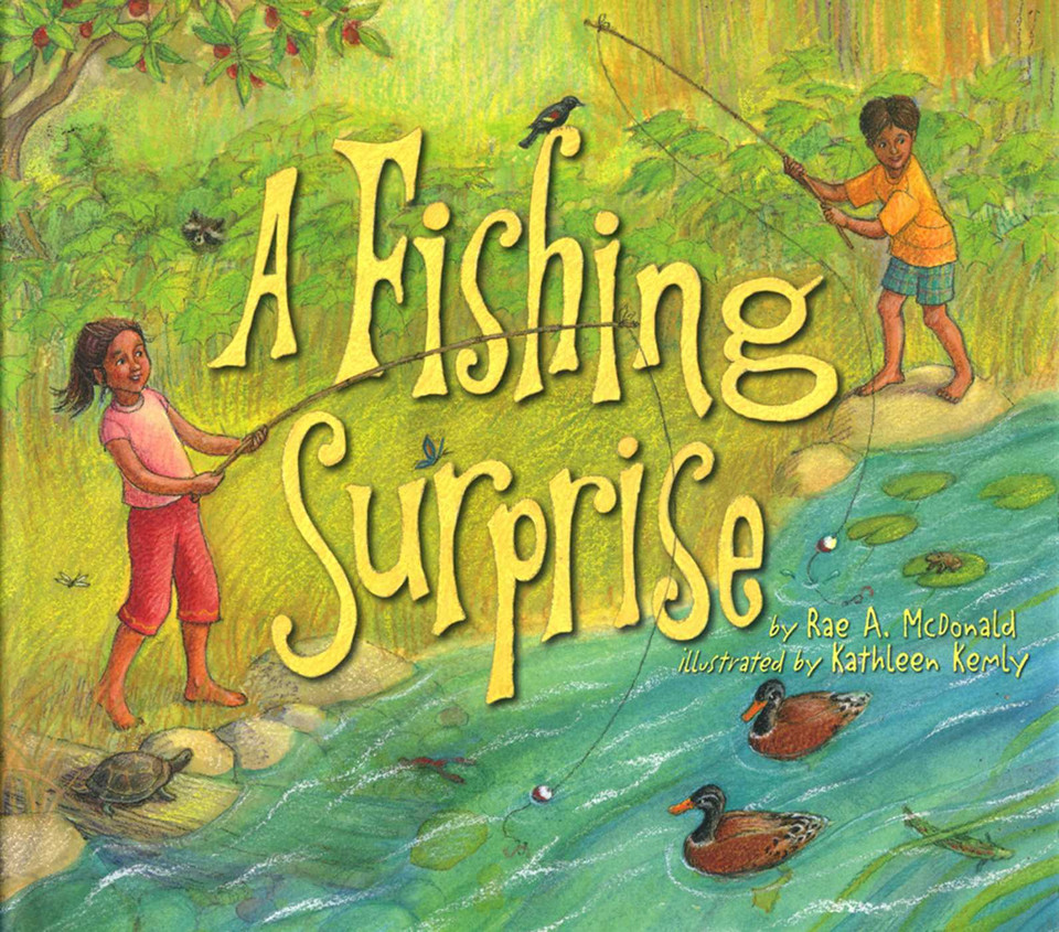 Fishing Surprise! book cover by Rae McDonald