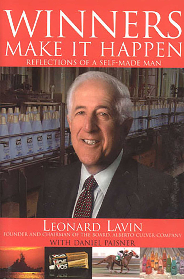 Winners Make it Happen: Reflections of a Self-Made Man book cover by Leonard H. Lavin