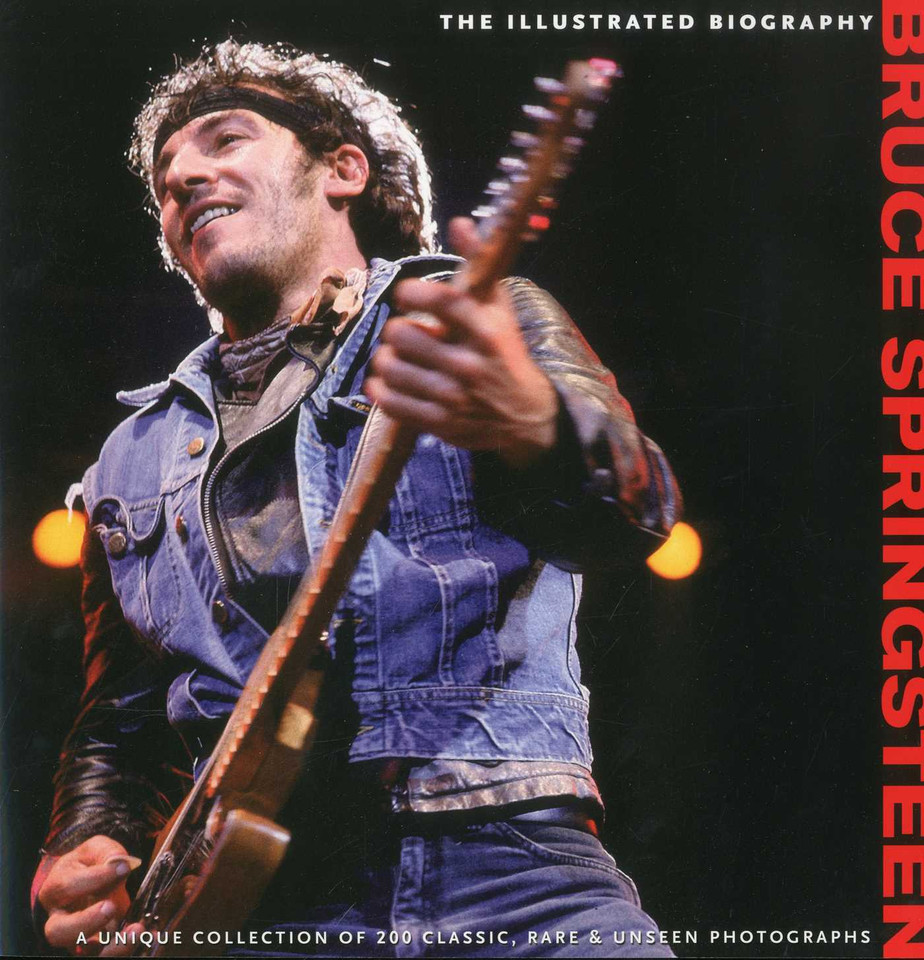 Bruce Springsteen: The Illustrated Biography book cover by Chris Rushby
