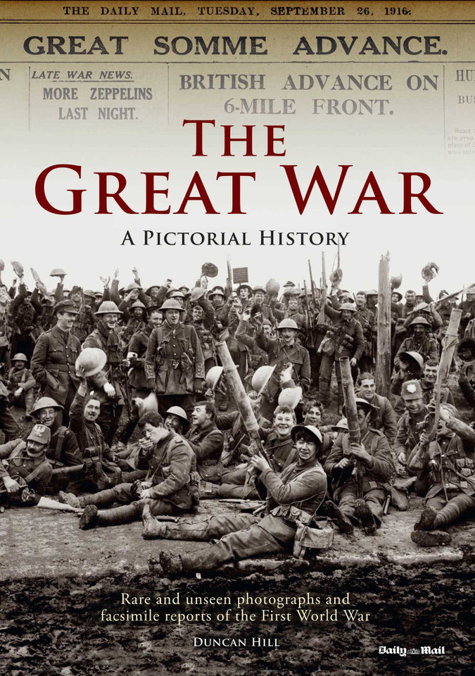 The Great War: A Pictorial History book cover by 