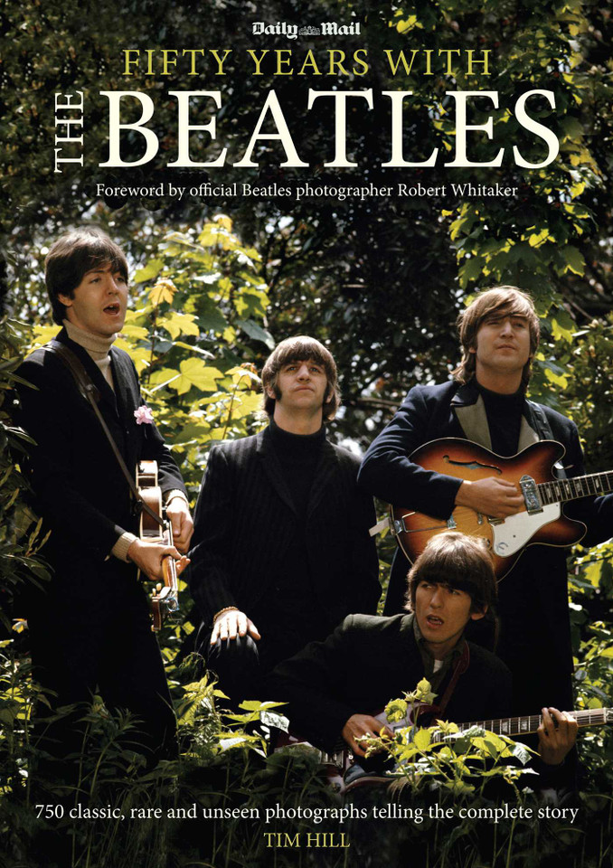 Fifty Years with the Beatles book cover by 