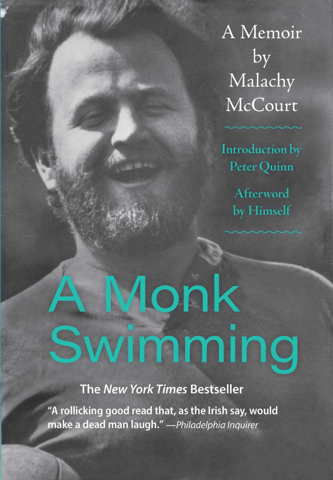A Monk Swimming: A Memoir by Malachy McCourt book cover by Malachy McCourt