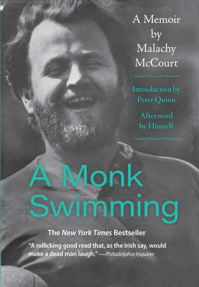 A Monk Swimming: A Memoir by Malachy McCourt book cover by Malachy McCourt