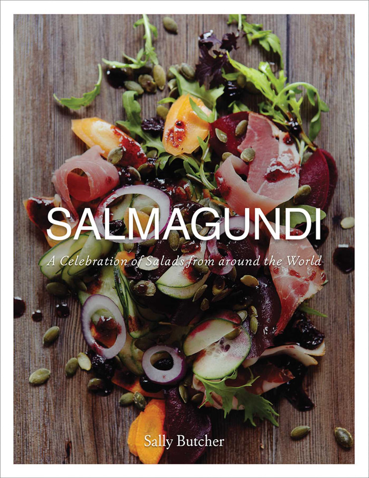 Salmagundi: A Celebration of Salads from around the World book cover by Sally Butcher