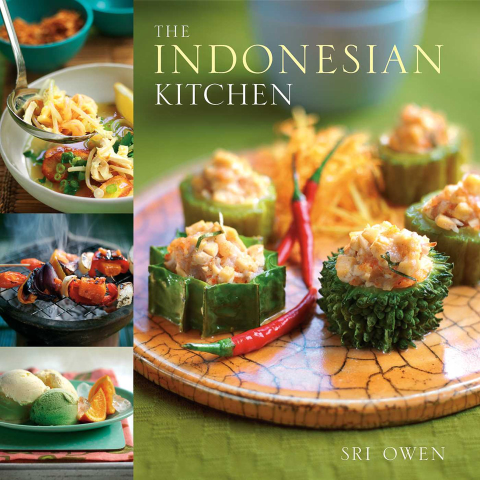The Indonesian Kitchen book cover by Sri Owen