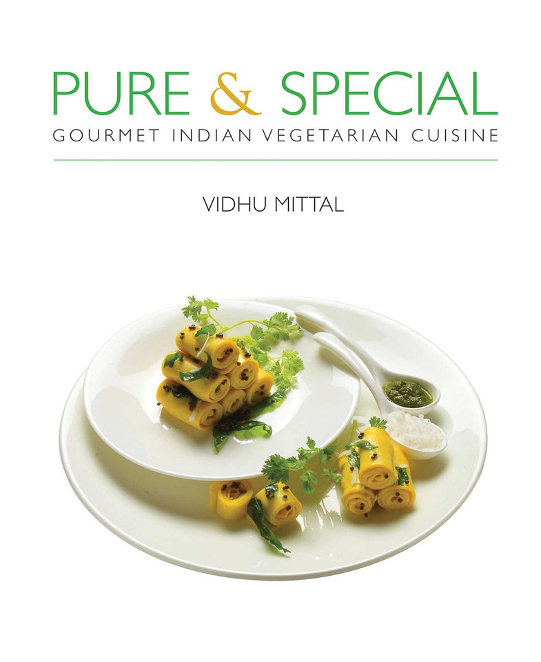 Pure and Special: Gourmet Indian Vegetarian Cuisine book cover by Vidhu Mittal