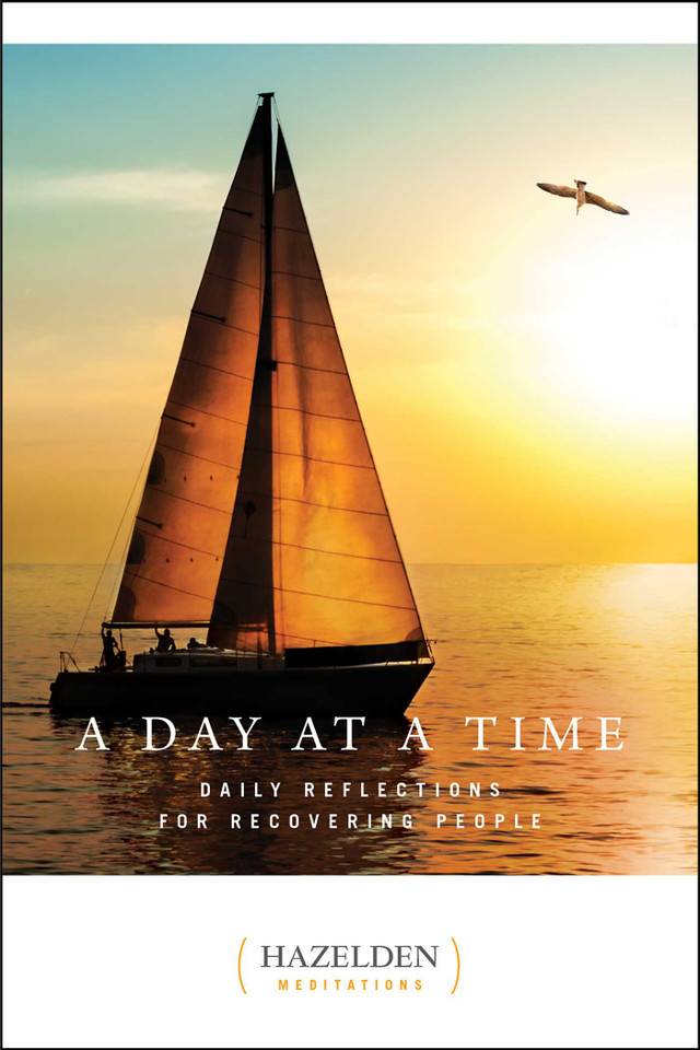 A Day at a Time: Daily Reflections for Recovering People (Hazelden Meditations) book cover by Anonymous