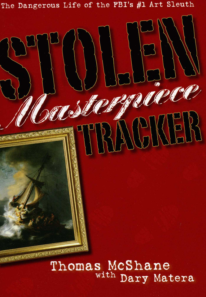 Stolen Masterpiece Tracker book cover by Thomas McShane
