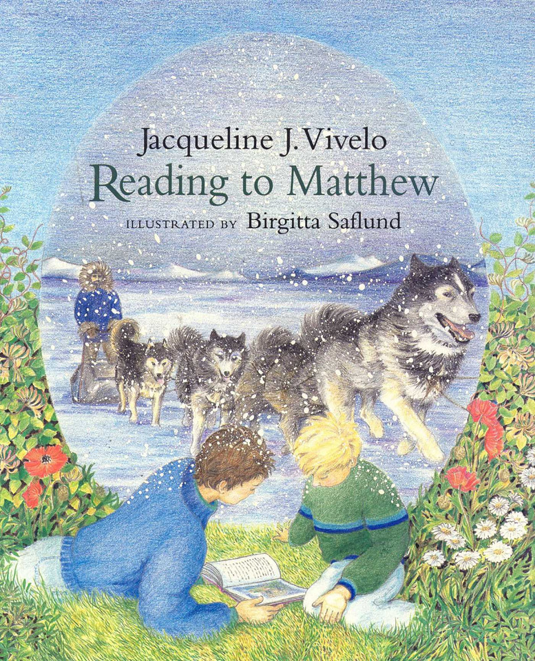 Reading to Matthew book cover by Jacqueline Vivelo