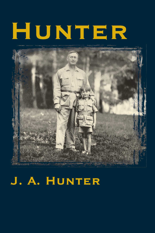 Hunter book cover by John A. Hunter