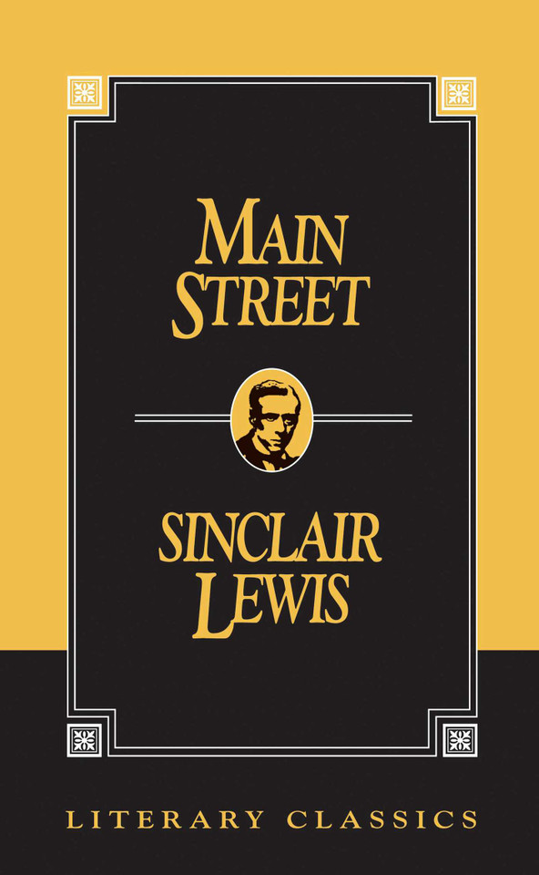 Main Street book cover by Sinclair Lewis