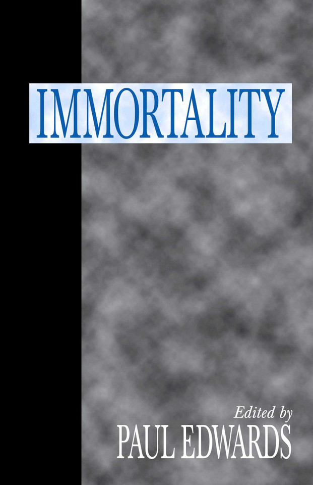 Immortality book cover by 