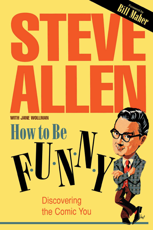 How to Be Funny book cover by Steve Allen