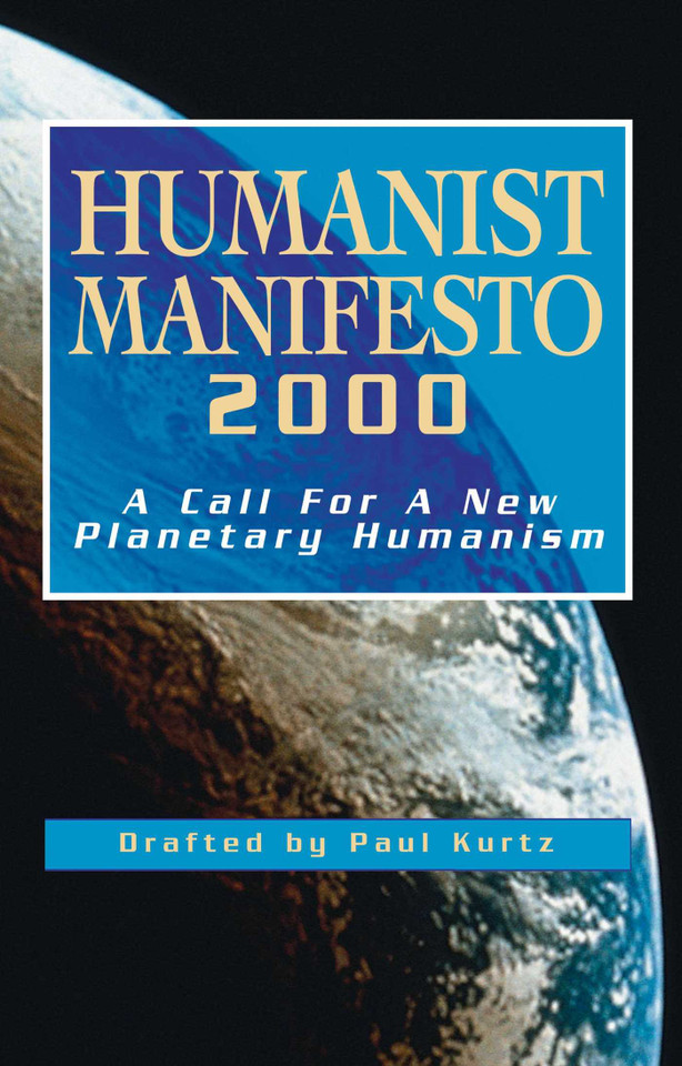 Humanist Manifesto 2000: A Call for New Planetary Humanism book cover by Paul Kurtz