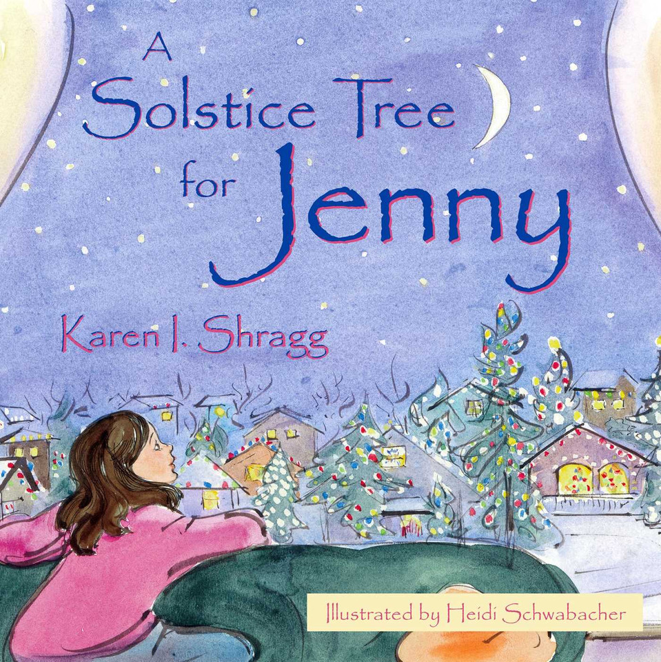 Solstice Tree for Jenny book cover by Karen Shragg